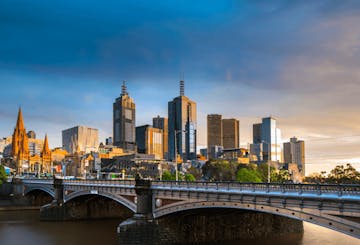 View of Melbourne City